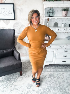 Ampersand Avenue Better Than Basics Long Sleeve - Butterscotch