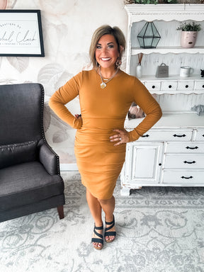 Ampersand Avenue Better Than Basics Long Sleeve - Butterscotch