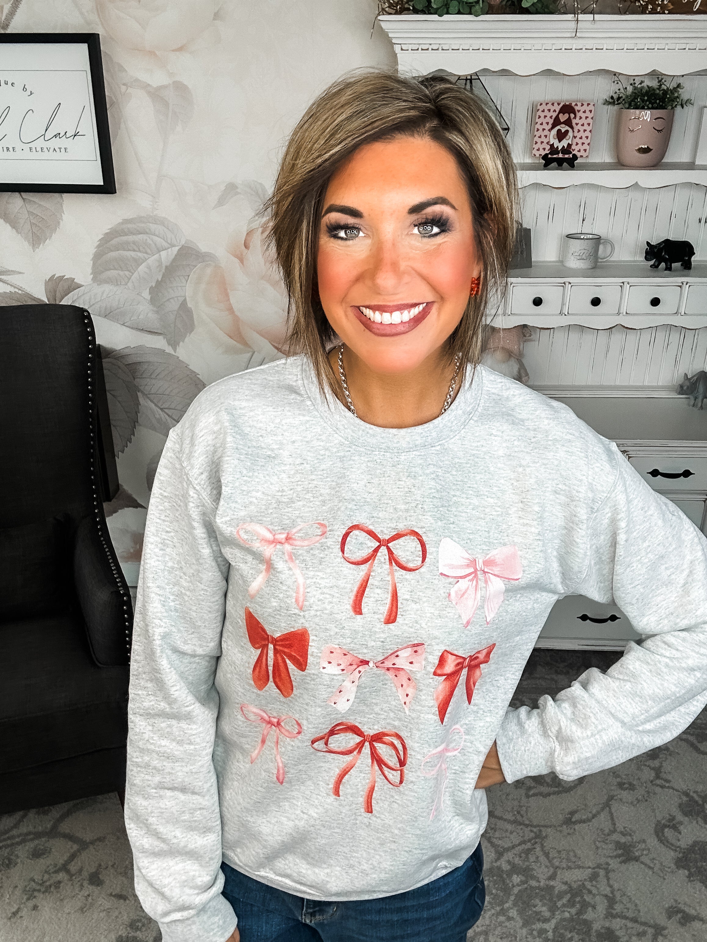 Bows For The Girls Sweatshirt