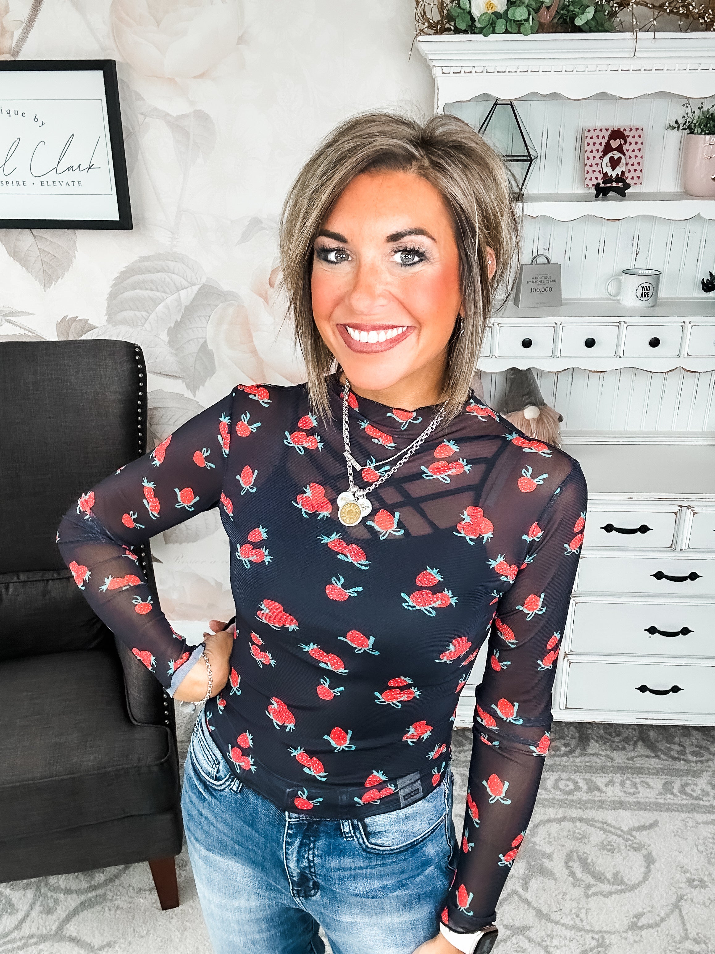 Just Wanna Move It Mesh Top