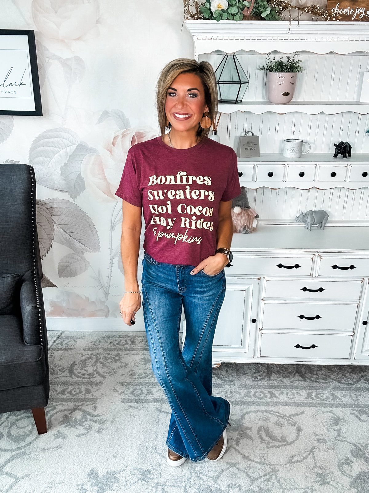 Bonfires & Fall Graphic Tee