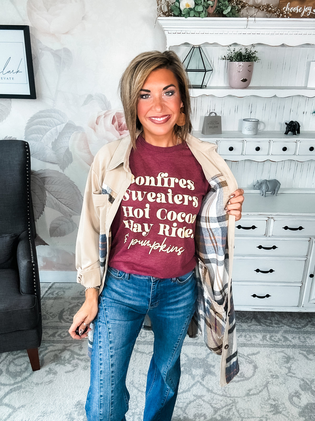 Bonfires & Fall Graphic Tee