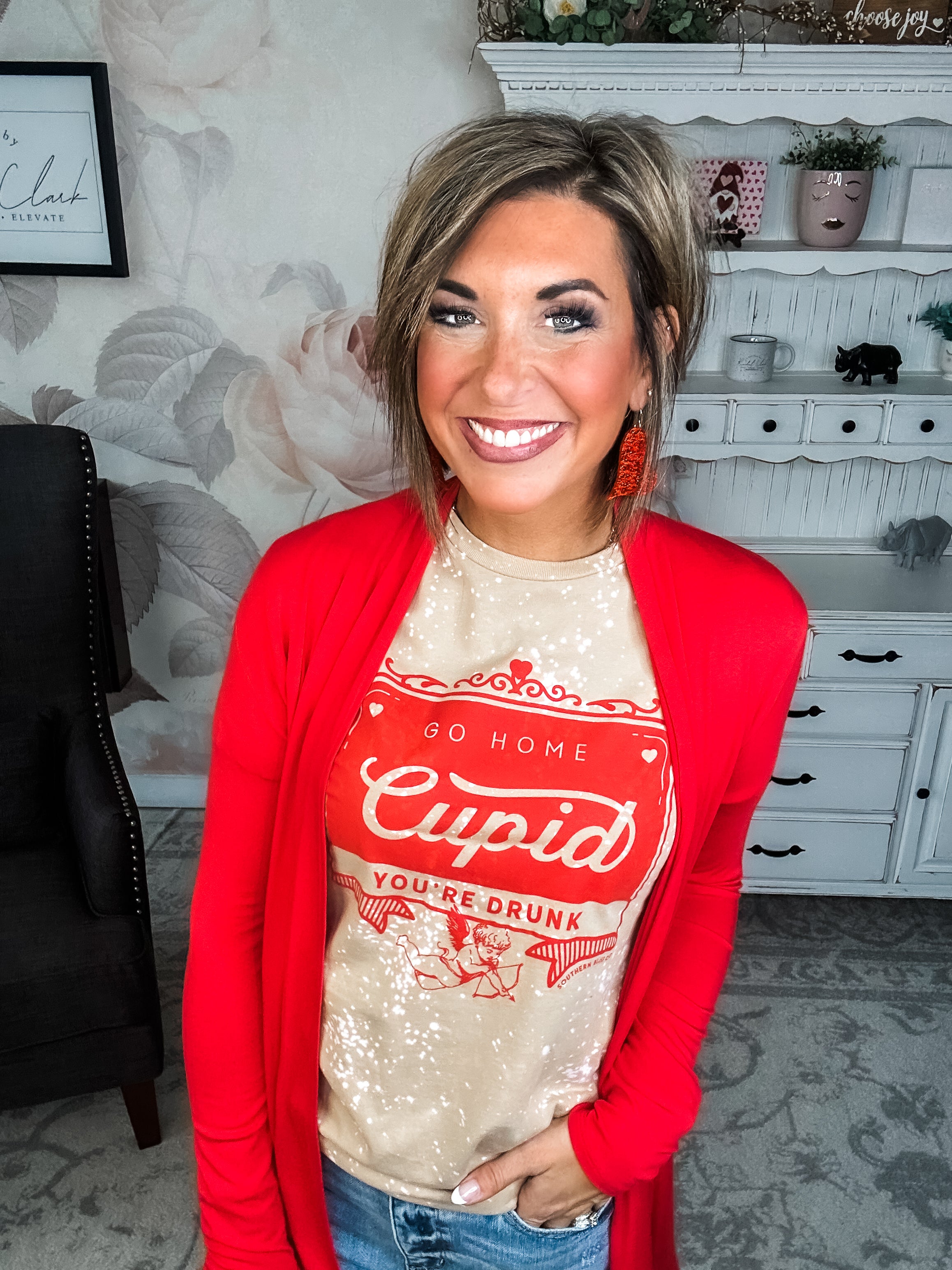 Go Home Cupid Graphic Tee