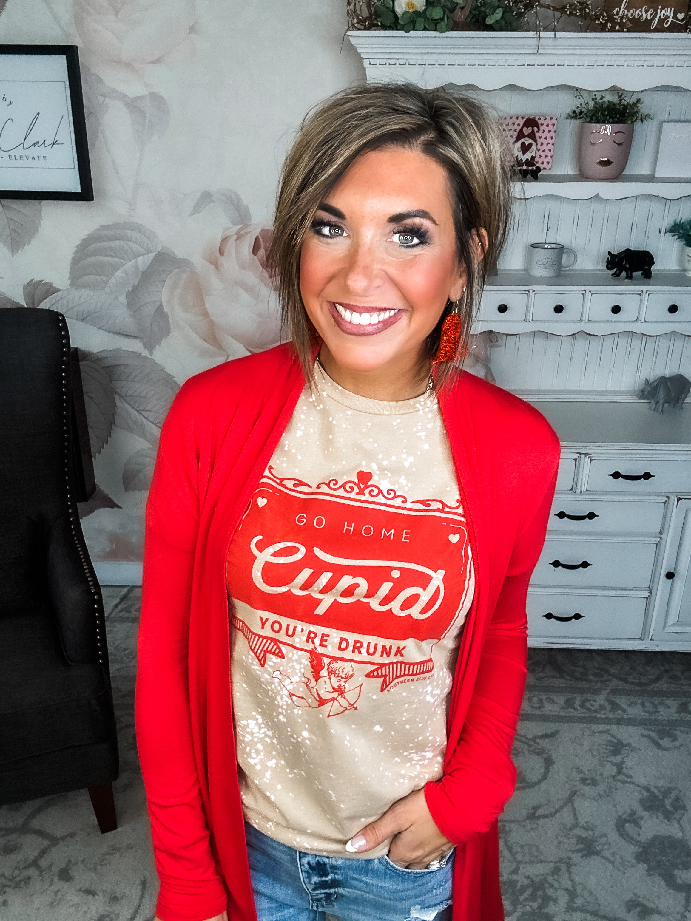 Go Home Cupid Graphic Tee