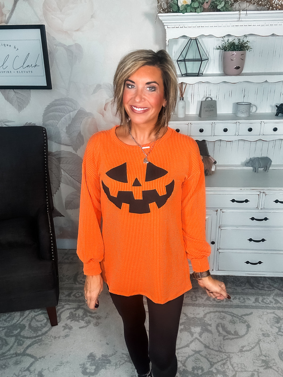Jack-O Pumpkin Pullover