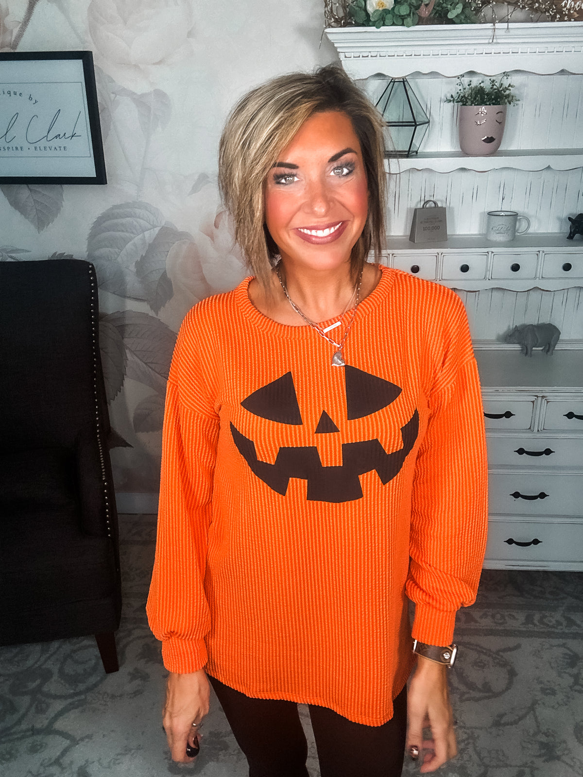 Jack-O Pumpkin Pullover