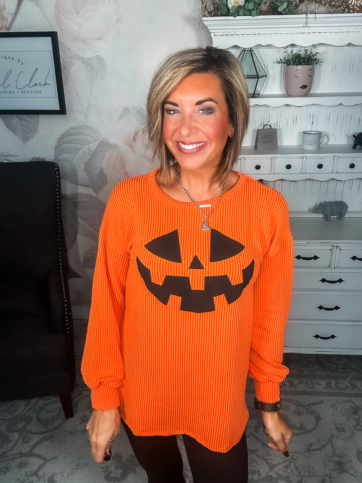 Jack-O Pumpkin Pullover