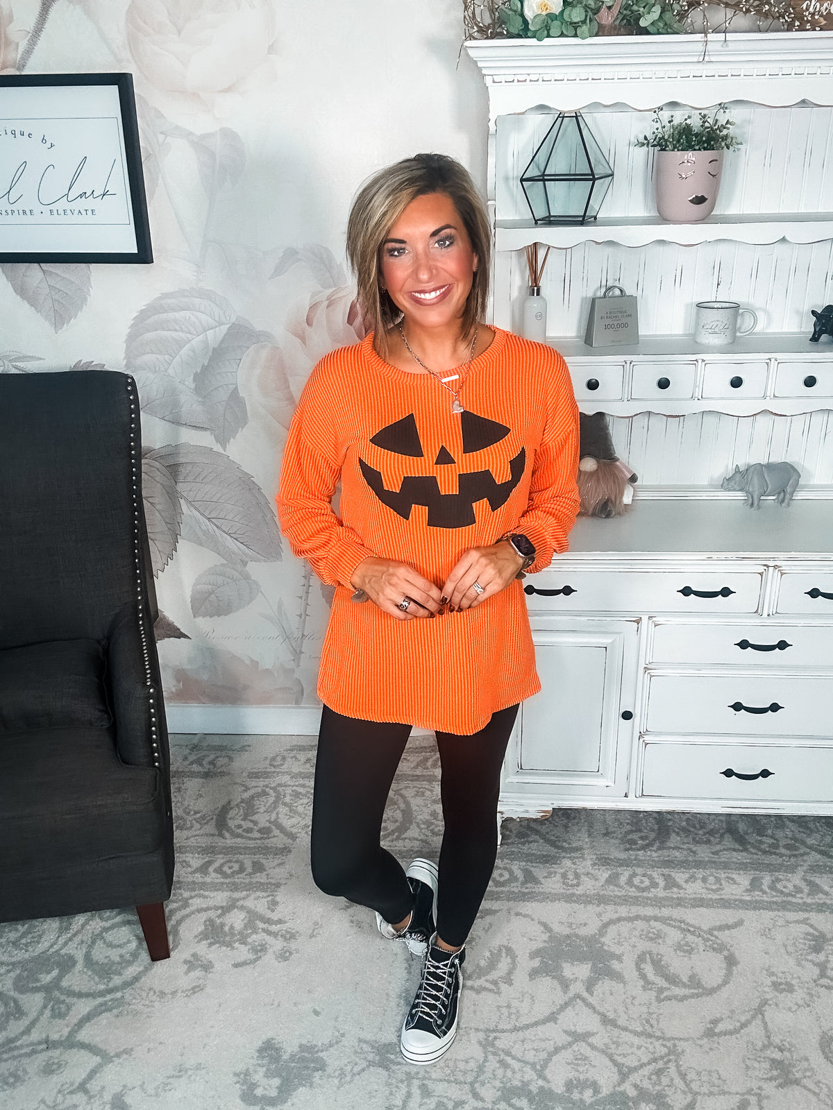 Jack-O Pumpkin Pullover