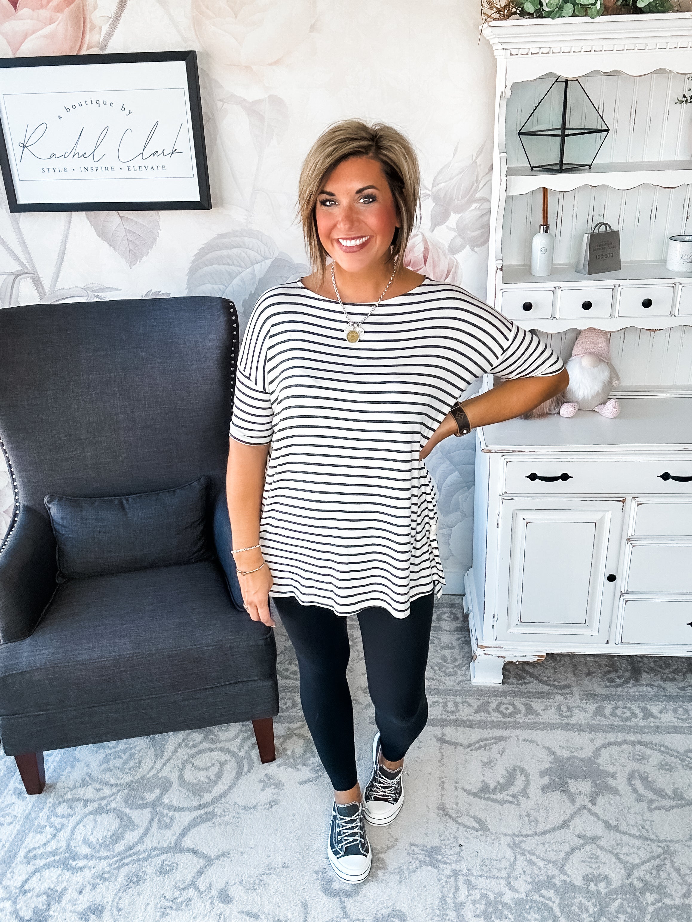 Call Me Back Tunic Top