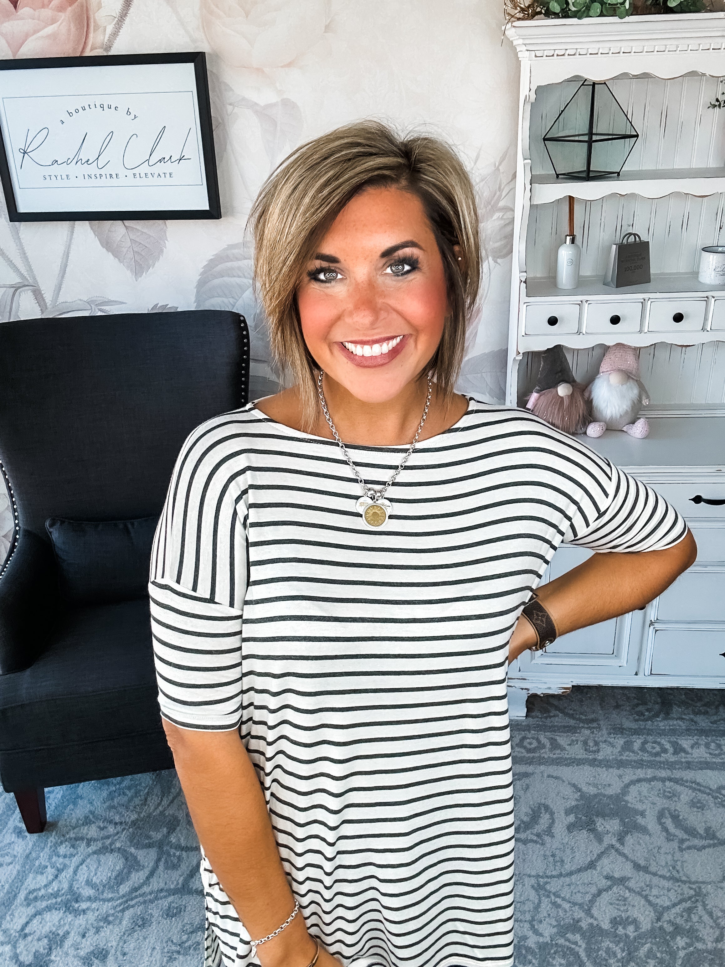 Call Me Back Tunic Top