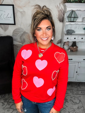 Hearts Of Love Sweatshirt