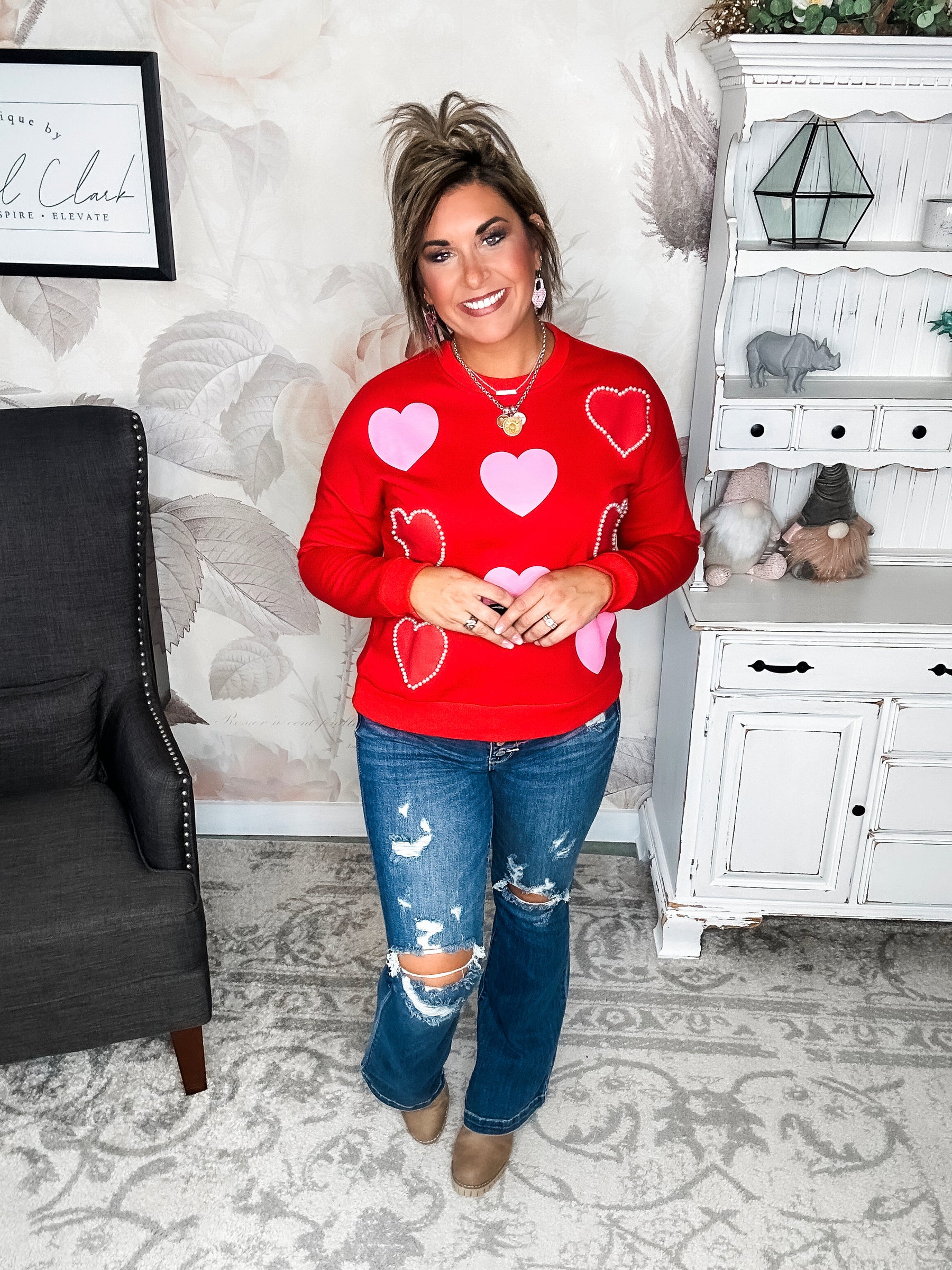 Hearts Of Love Sweatshirt