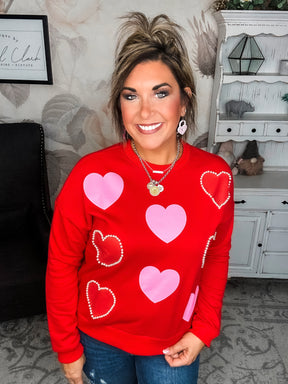 Hearts Of Love Sweatshirt