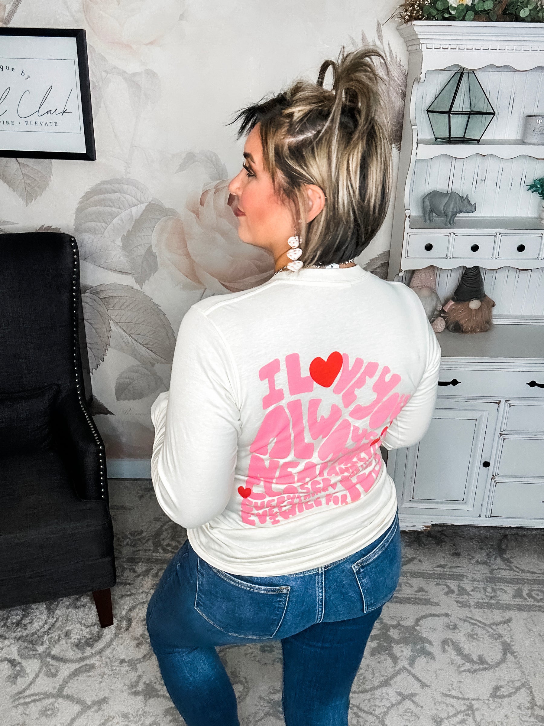 Love You Always Long Sleeve Graphic Tee