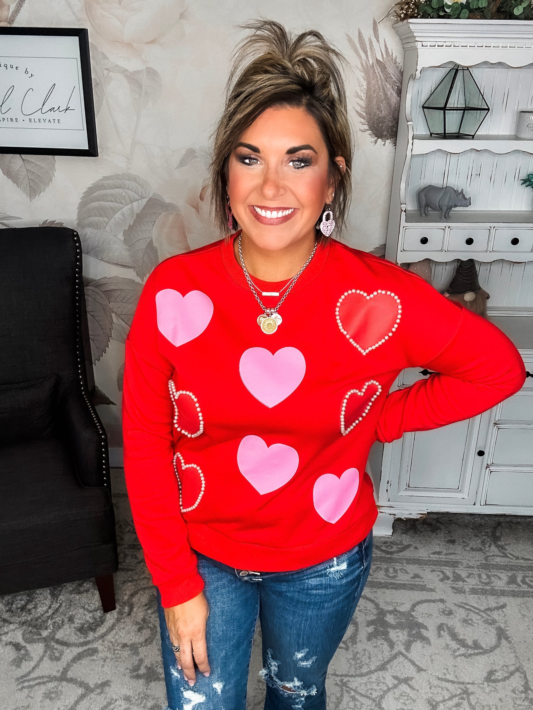 Hearts Of Love Sweatshirt