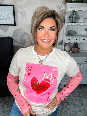 Queen of Hearts Graphic Tee