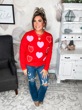 Hearts Of Love Sweatshirt