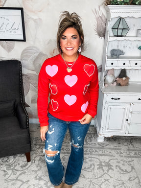 Hearts Of Love Sweatshirt