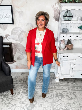 What I Live For Blazer - Red