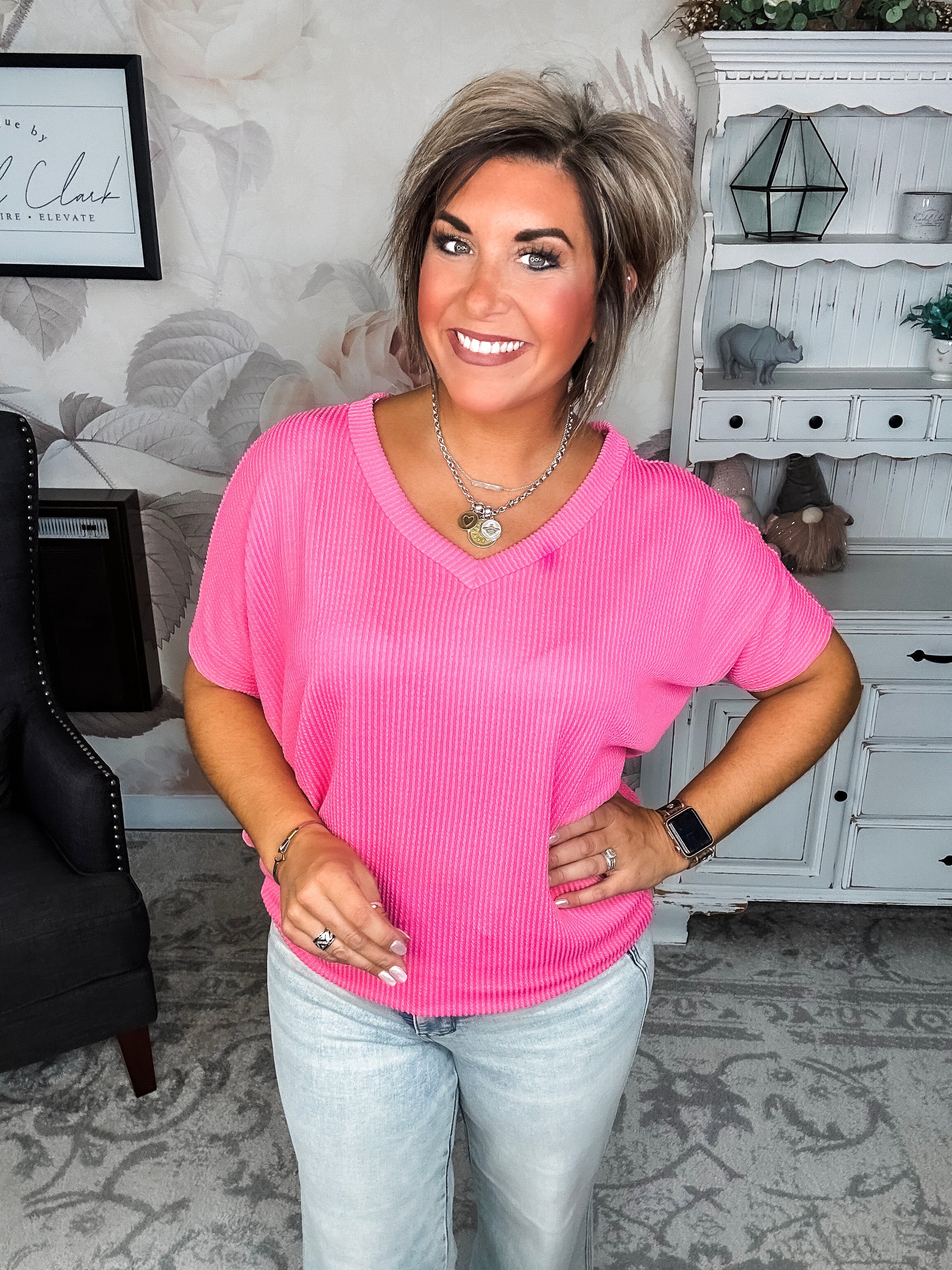 Making The Most Top - Pink Paradise