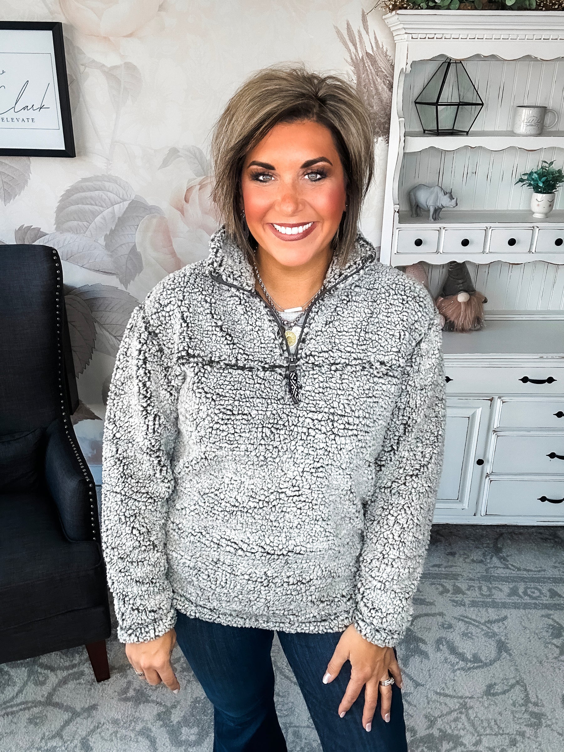 Into The Arctic Sherpa Pullover