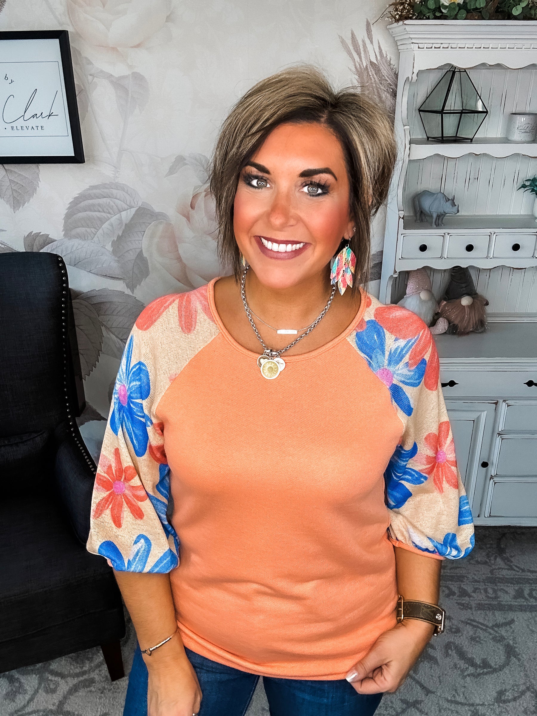 No Plans Needed Top - Coral