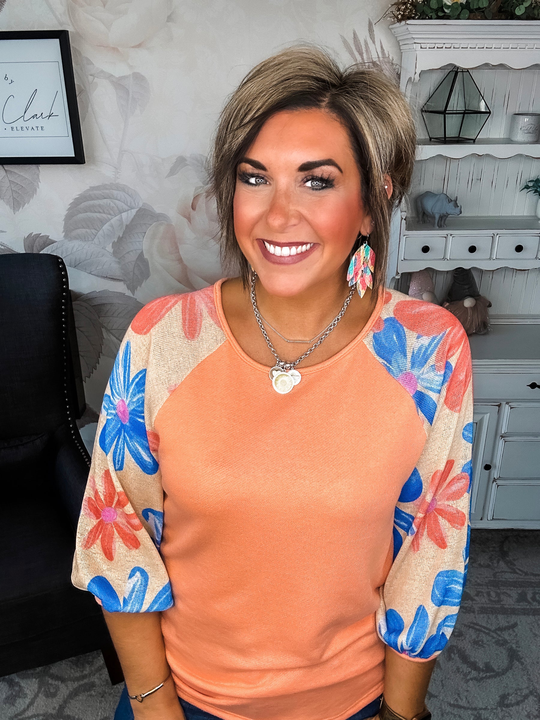 No Plans Needed Top - Coral