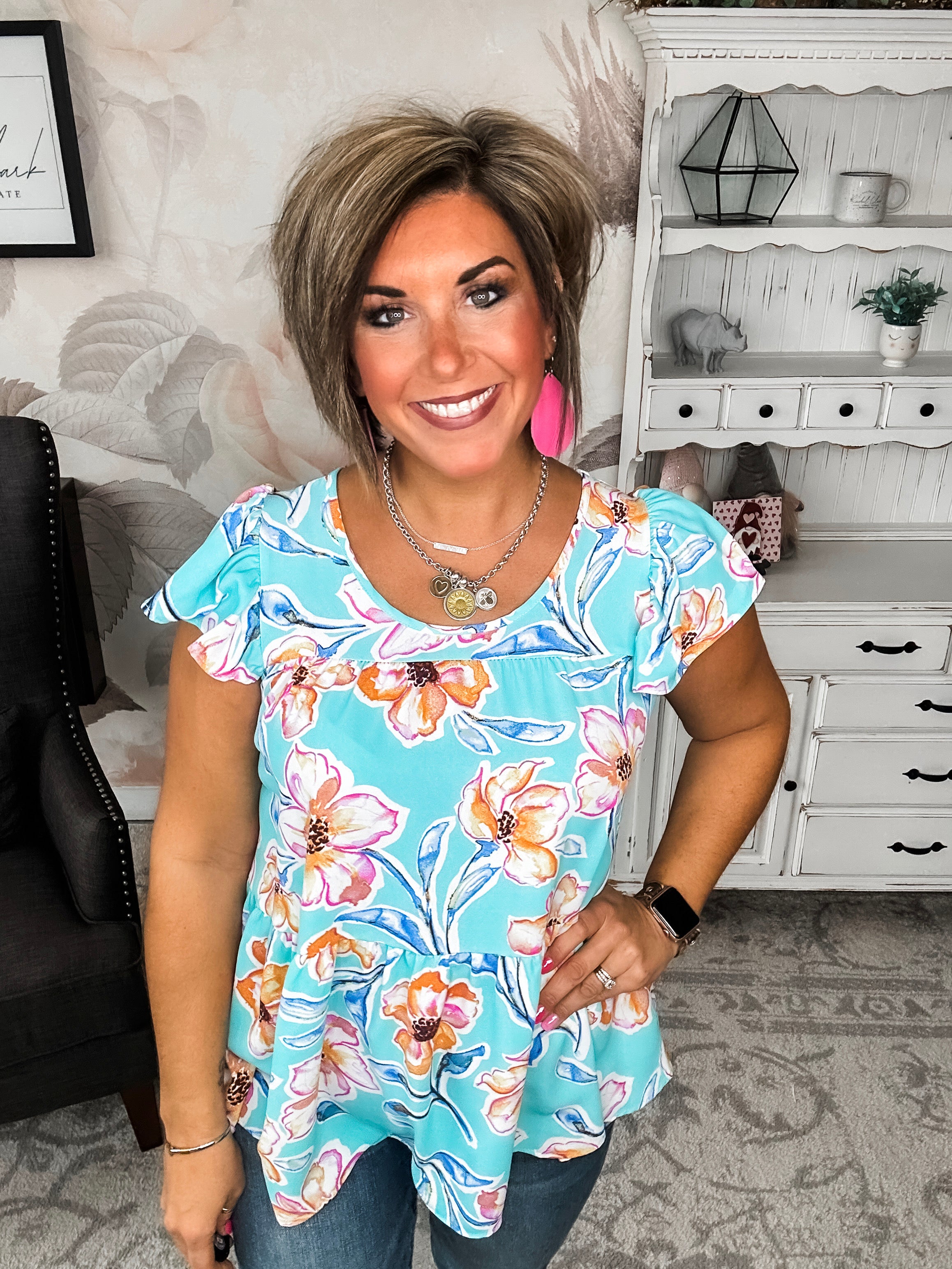 Away She Goes Blouse