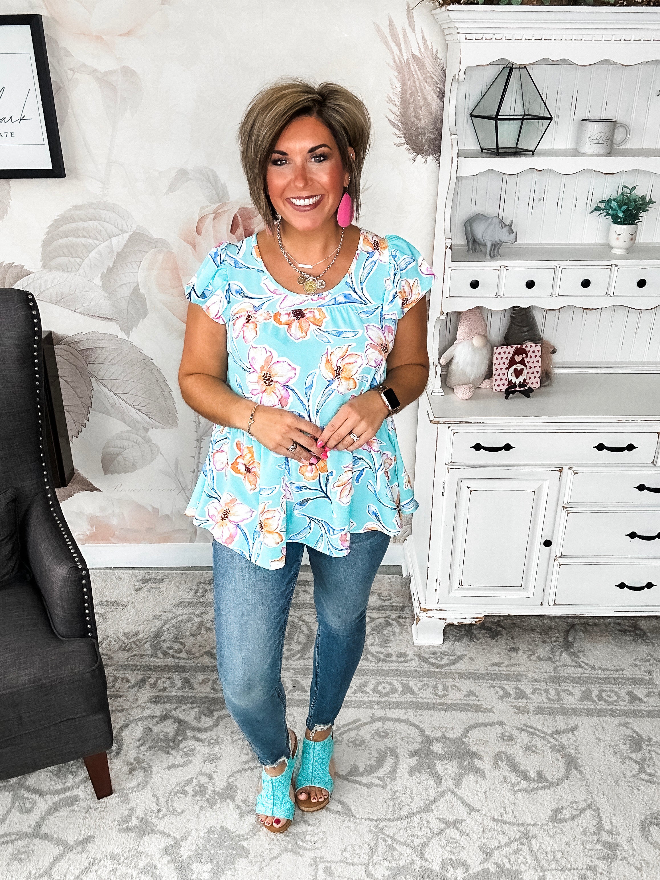 Away She Goes Blouse