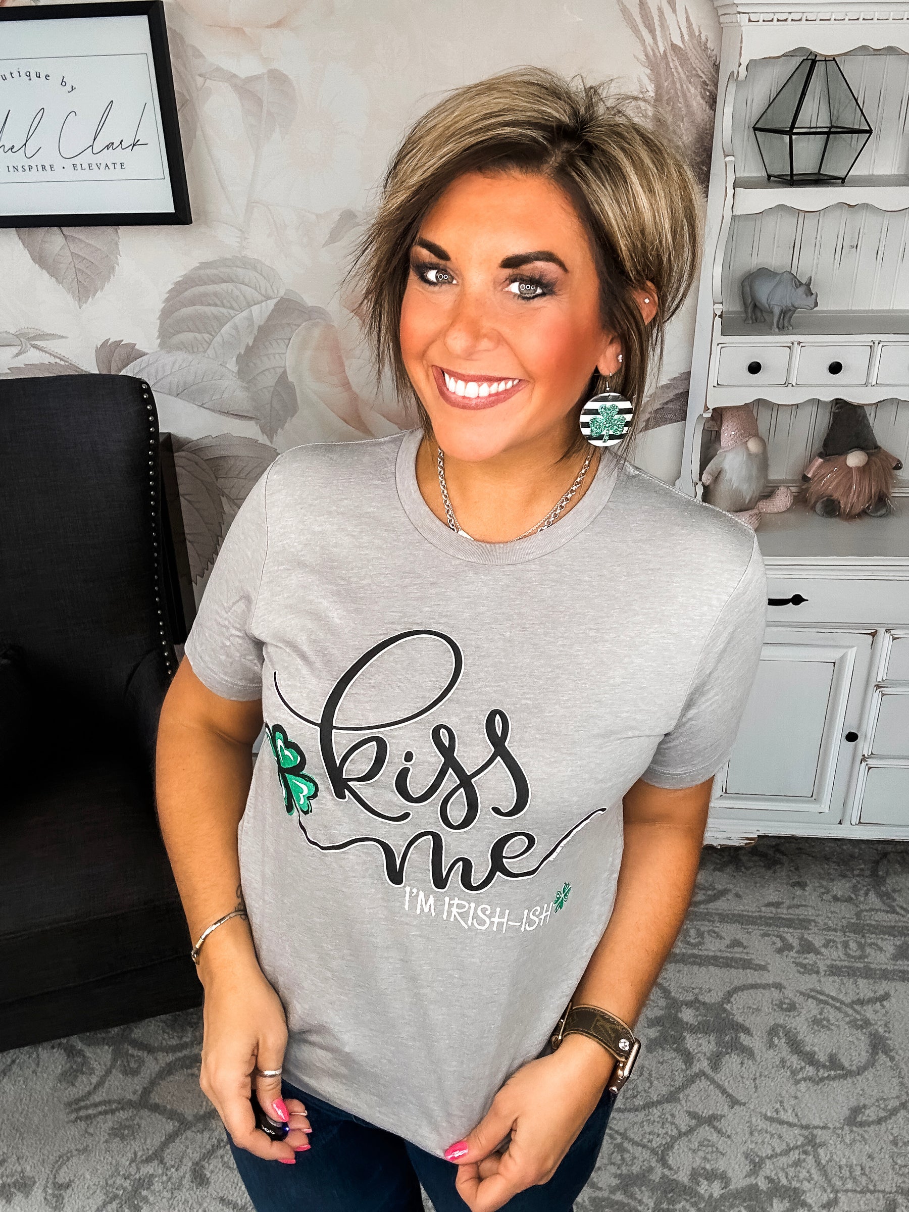 Kiss Me I'm Irish-ish Graphic Tee