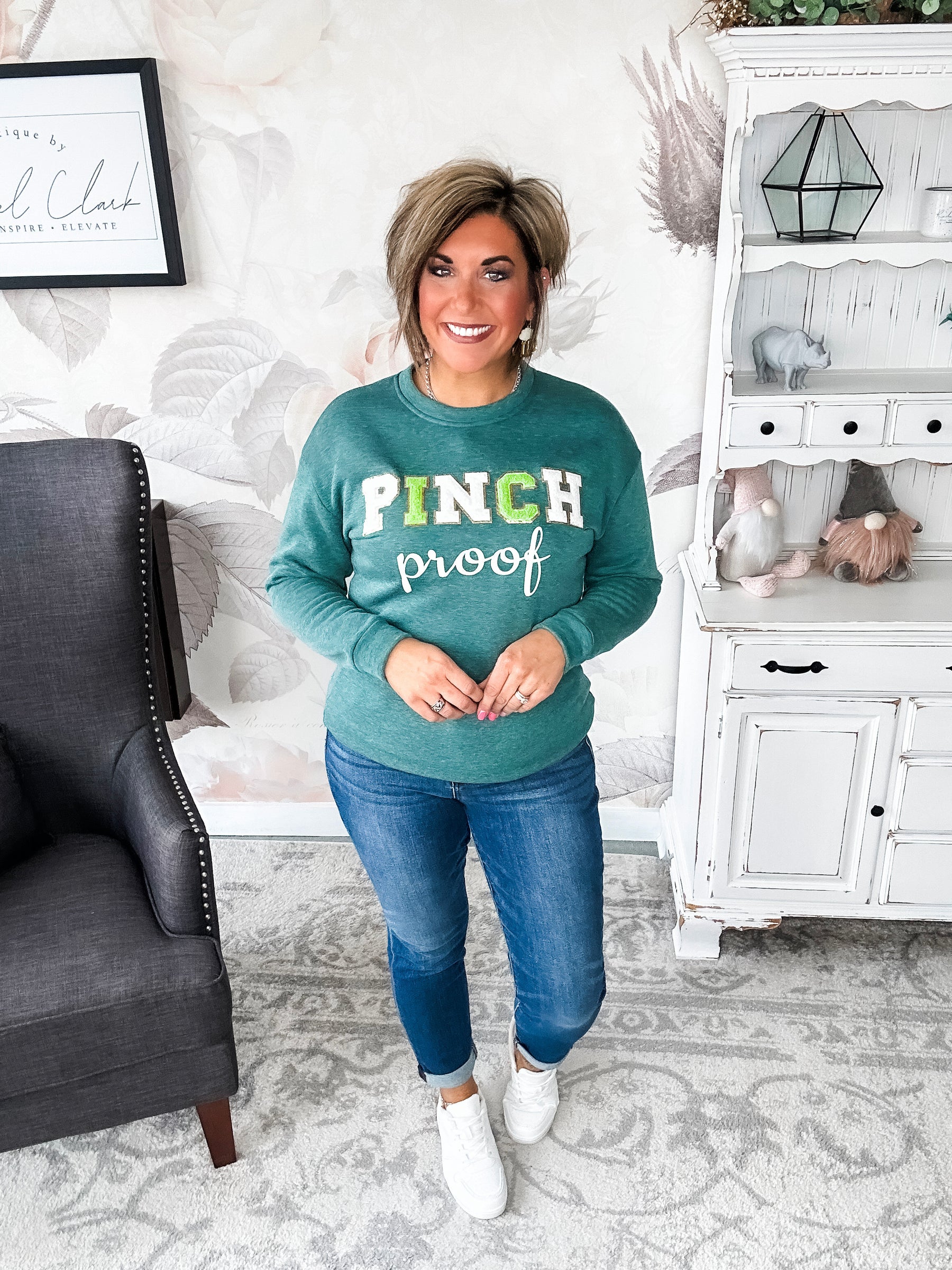 Pinch Proof Chenille Sweatshirt