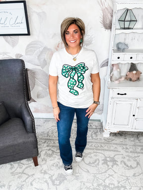 Shamrock Bow Tee