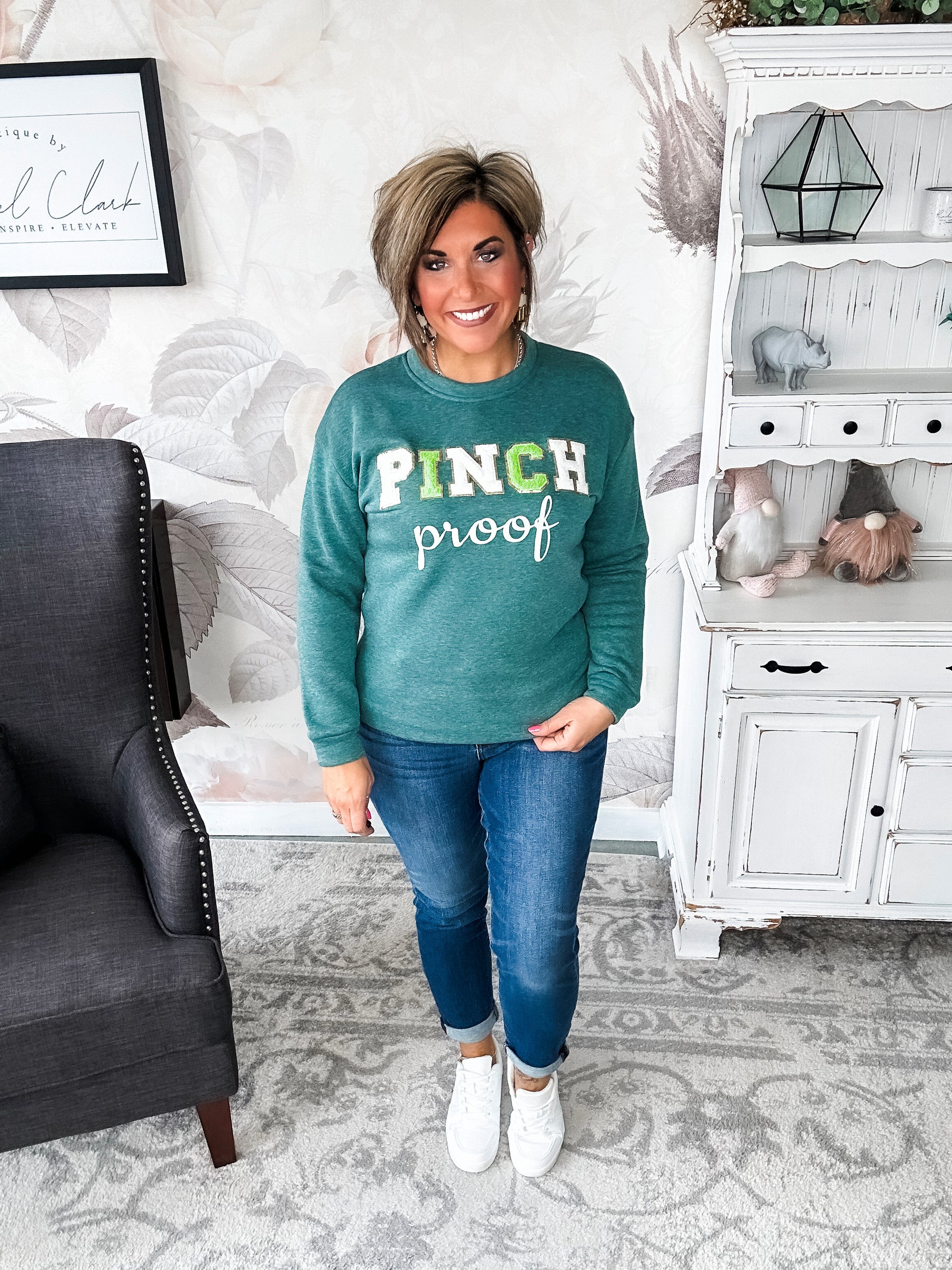 Pinch Proof Chenille Sweatshirt