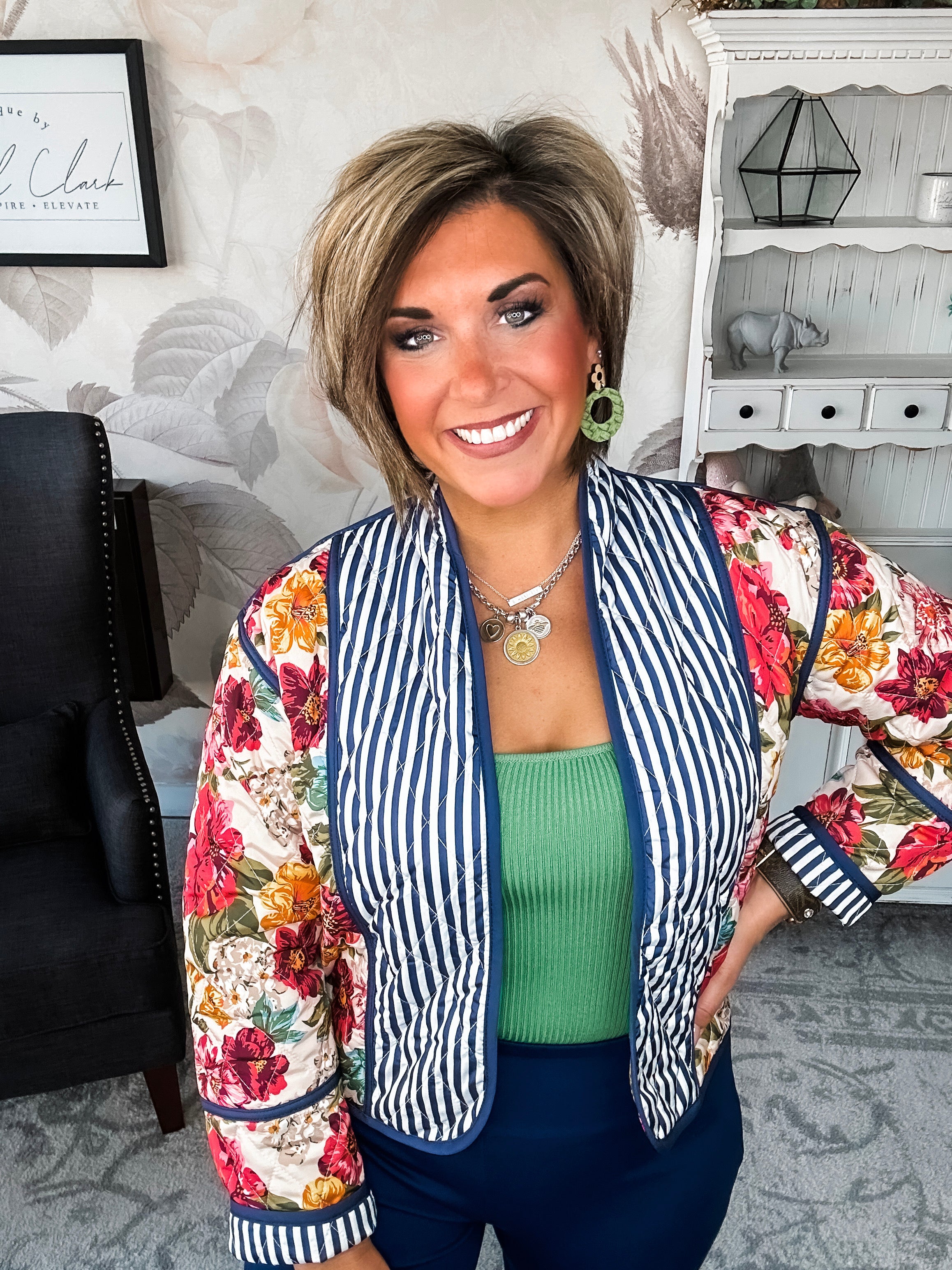 Make A Statement Quilted Jacket