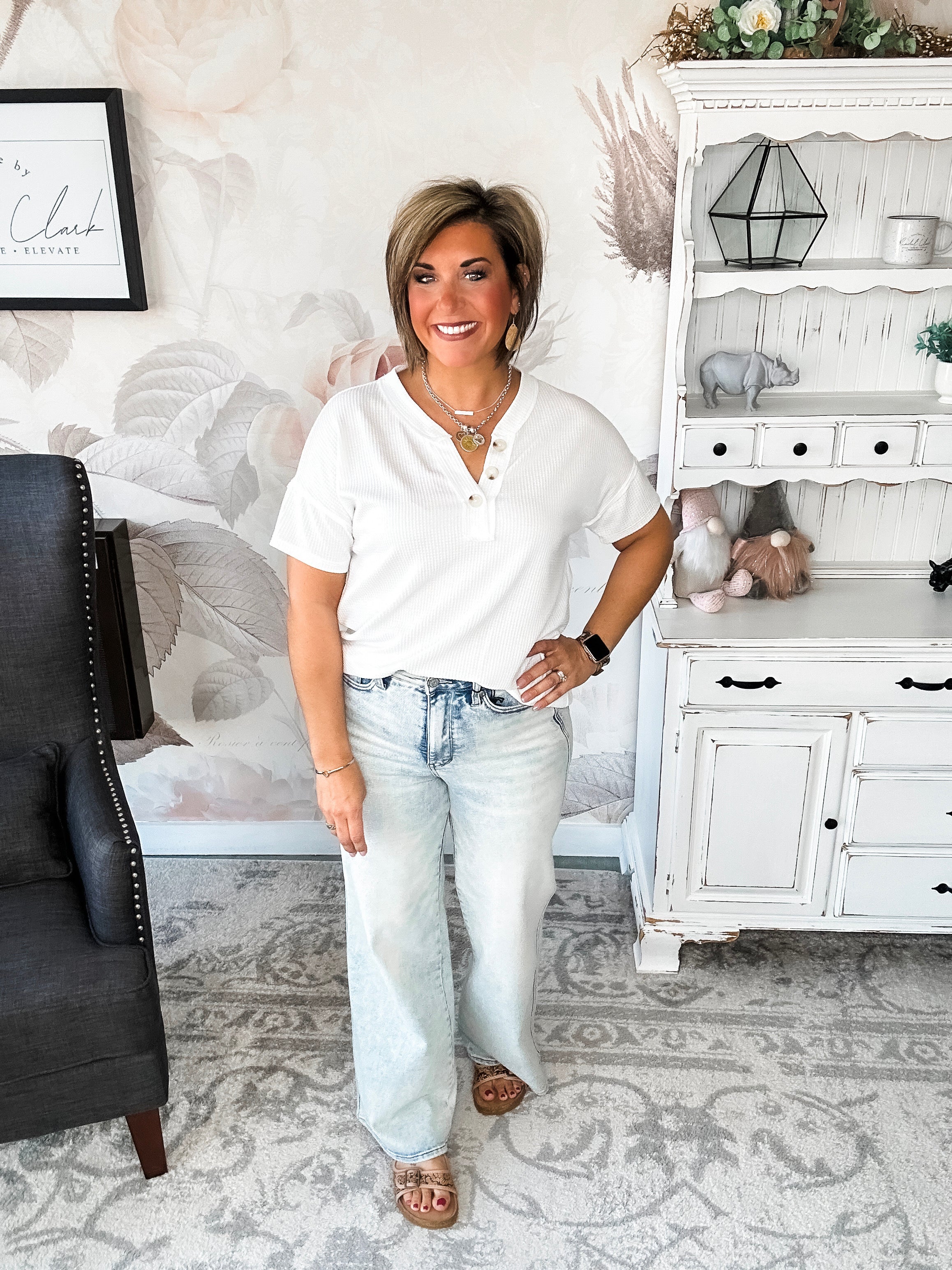 Beautiful Story Top - Ivory