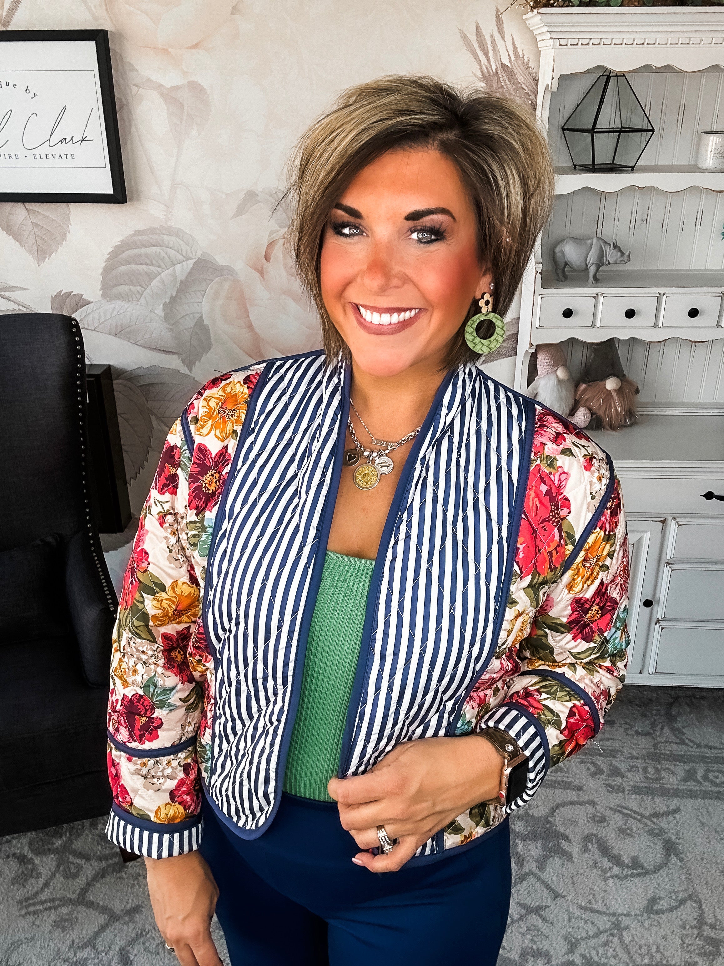 Make A Statement Quilted Jacket