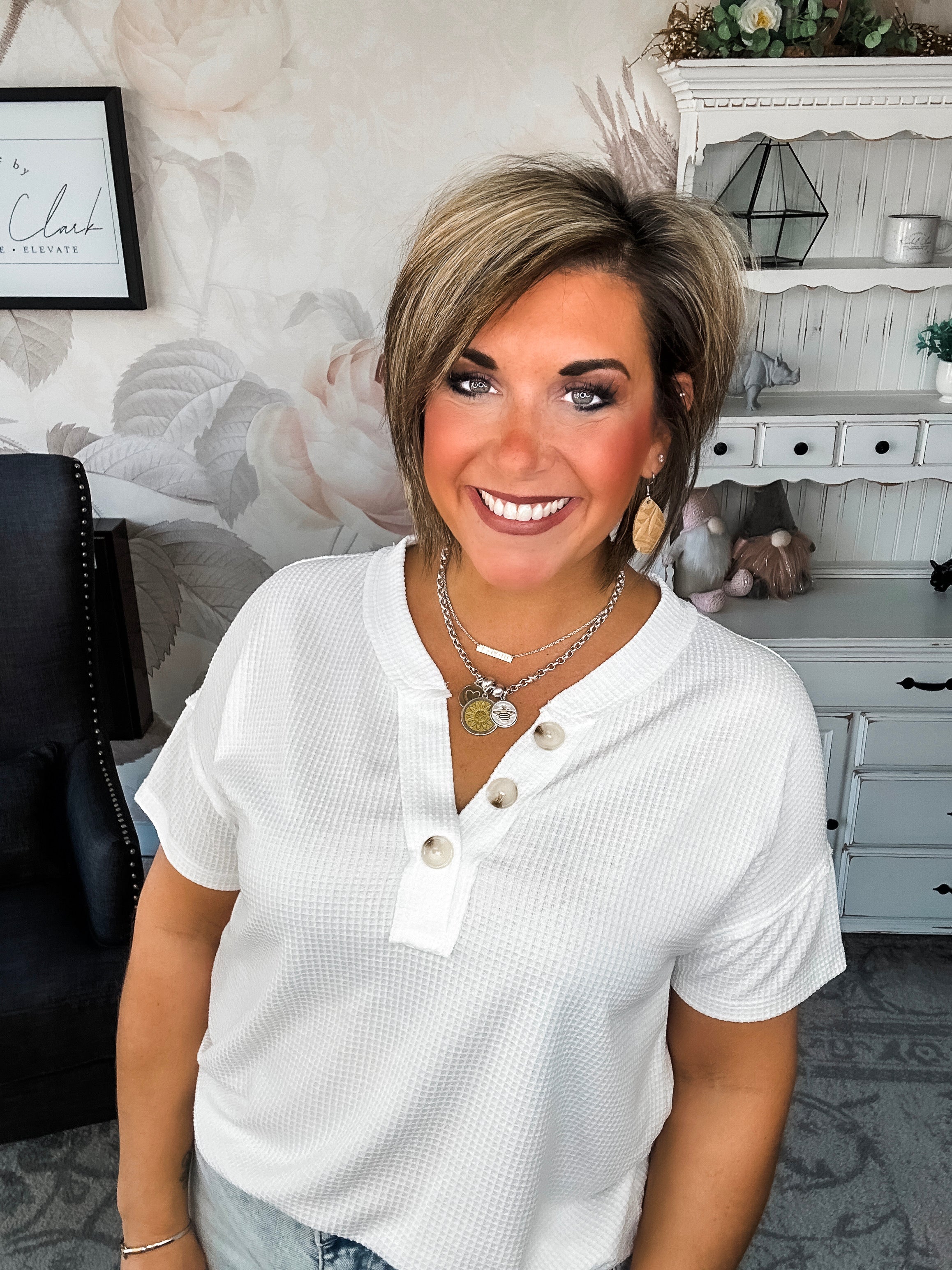 Beautiful Story Top - Ivory