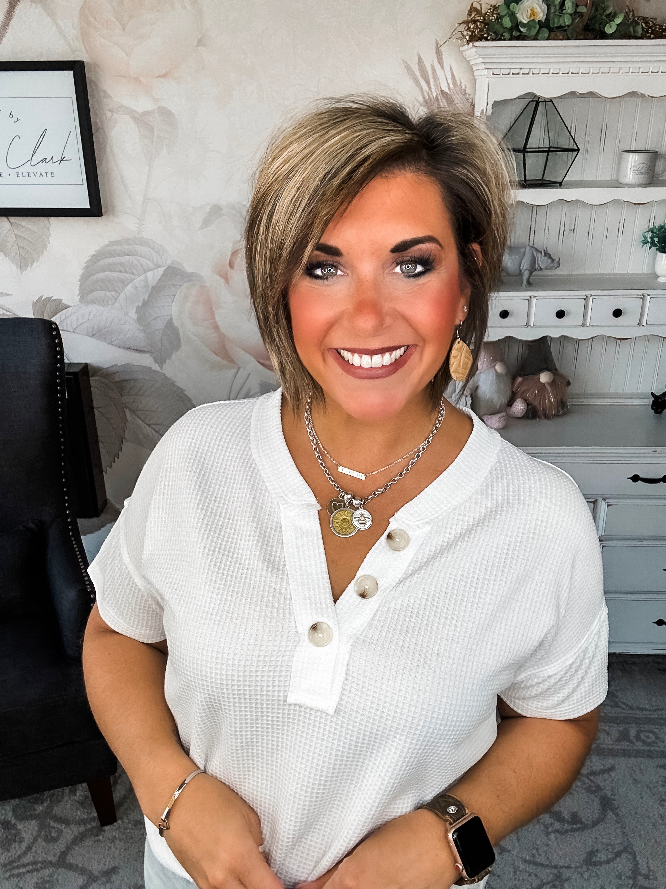 Beautiful Story Top - Ivory