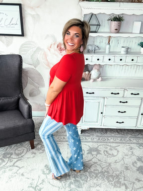 Be A Big Star Babydoll Tunic