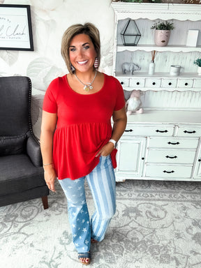 Be A Big Star Babydoll Tunic