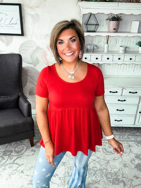 Be A Big Star Babydoll Tunic