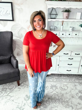 Be A Big Star Babydoll Tunic