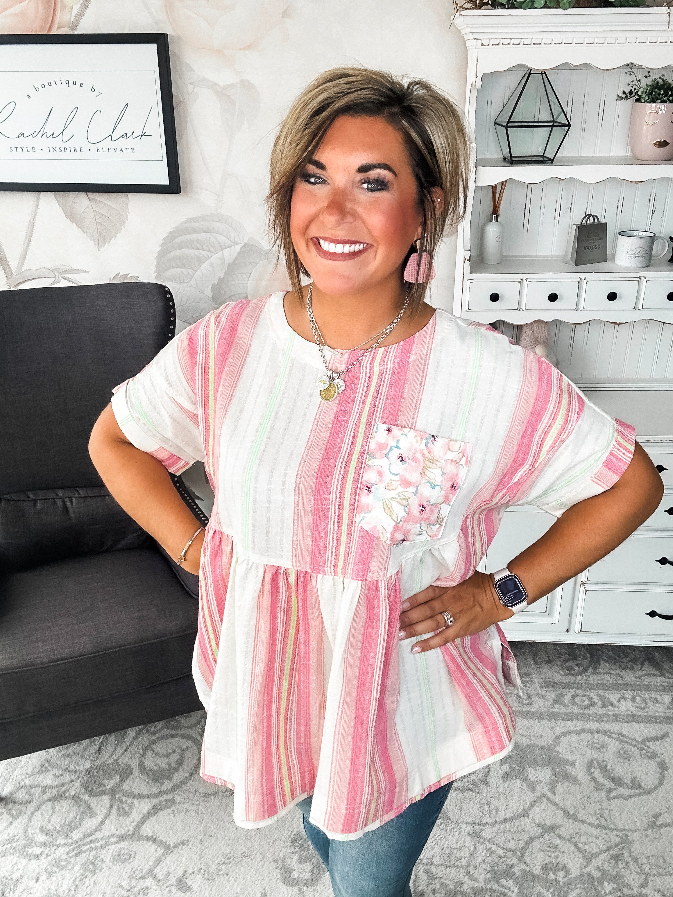 In My Mind Babydoll Top