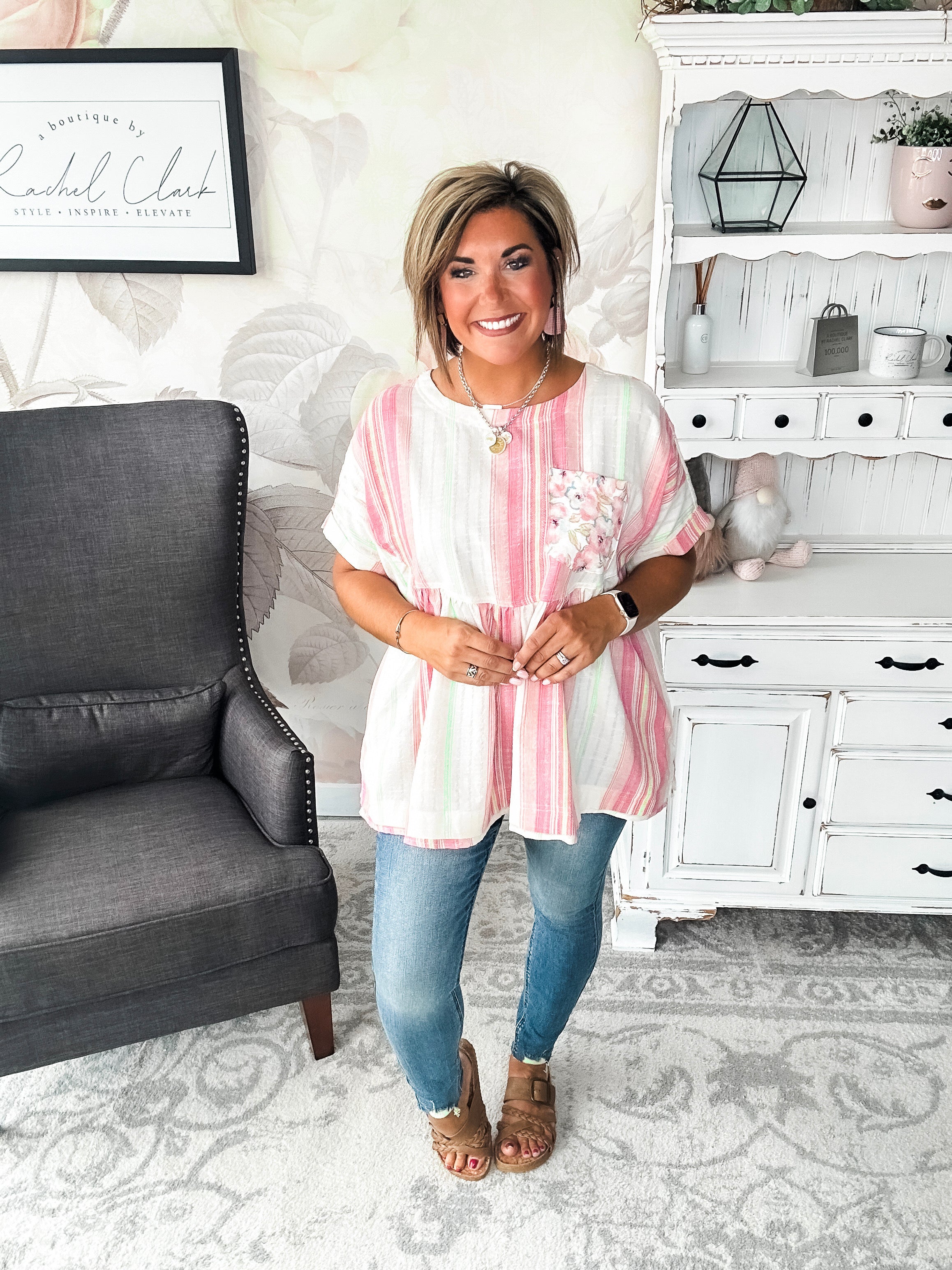 In My Mind Babydoll Top