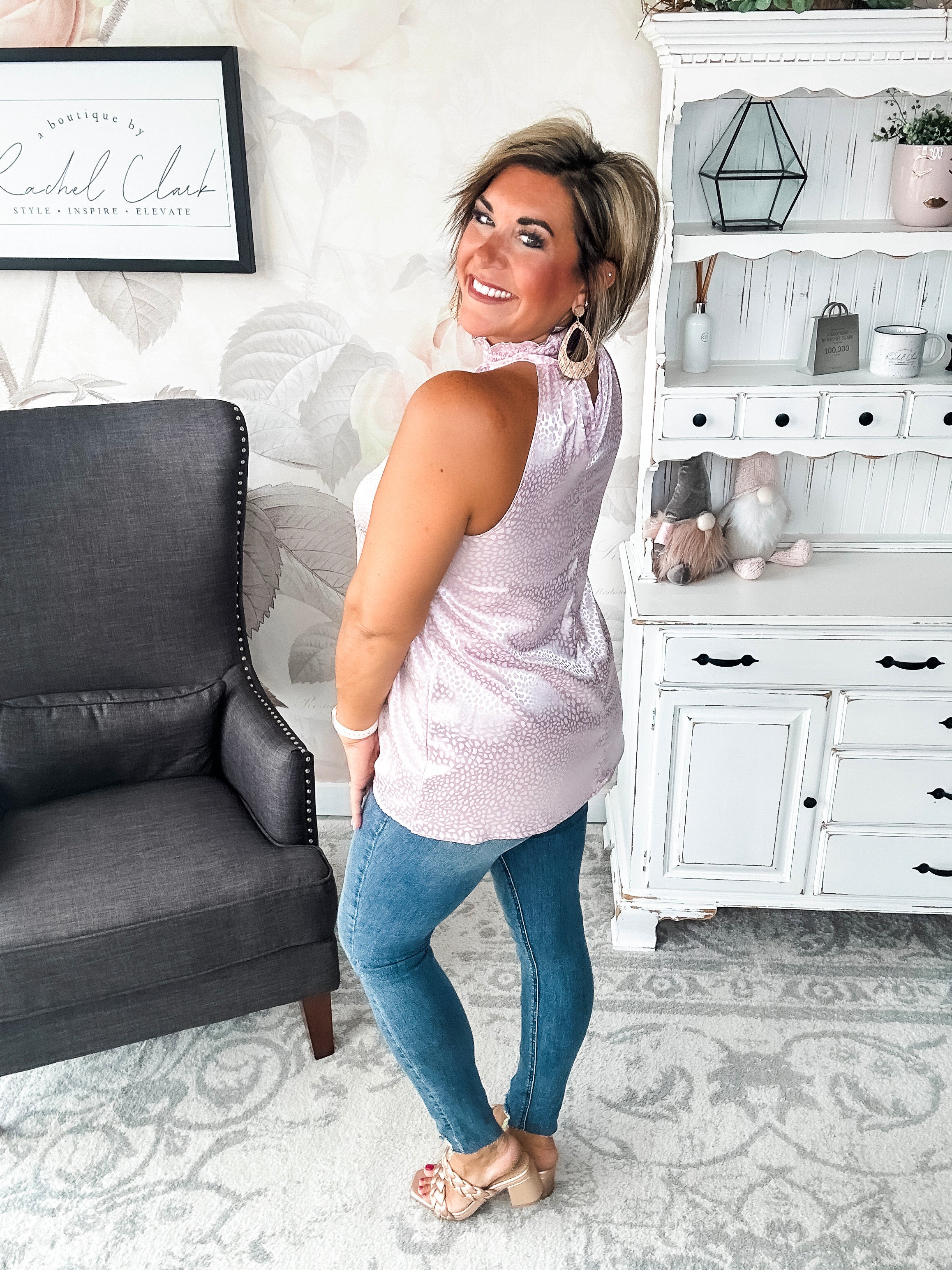 Love Like This Blouse - Dusty Pink