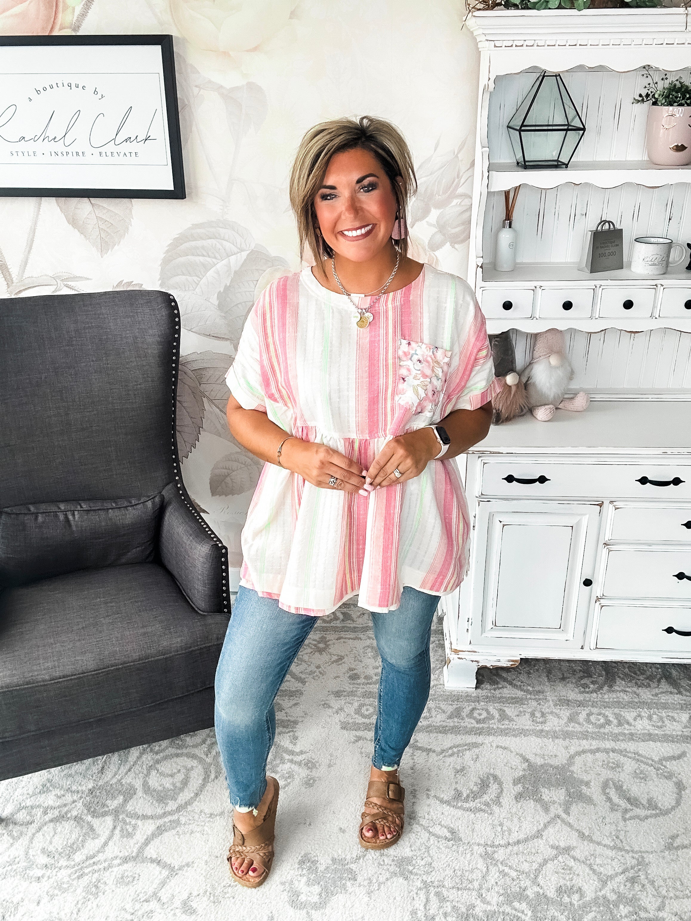 In My Mind Babydoll Top