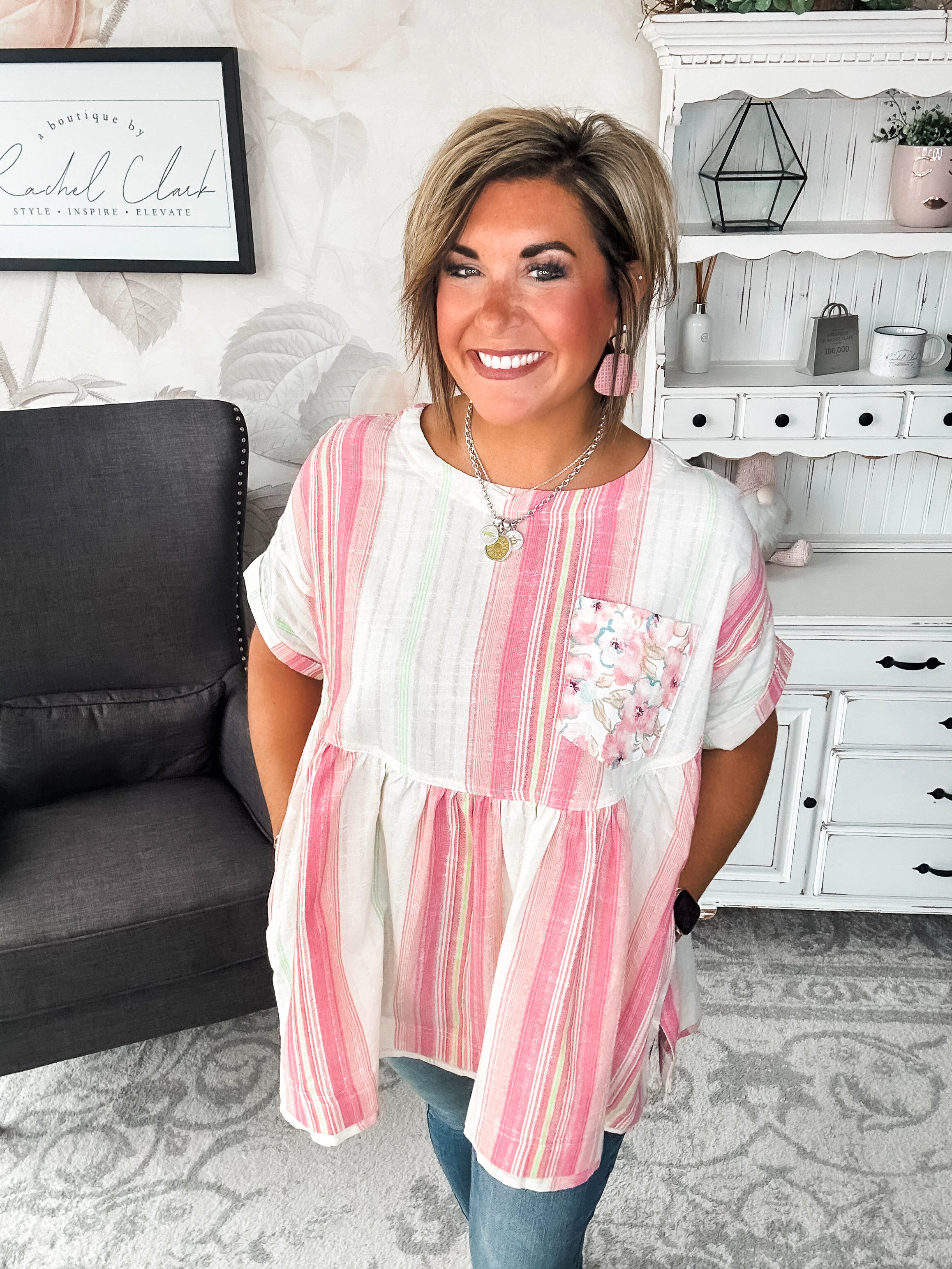 In My Mind Babydoll Top