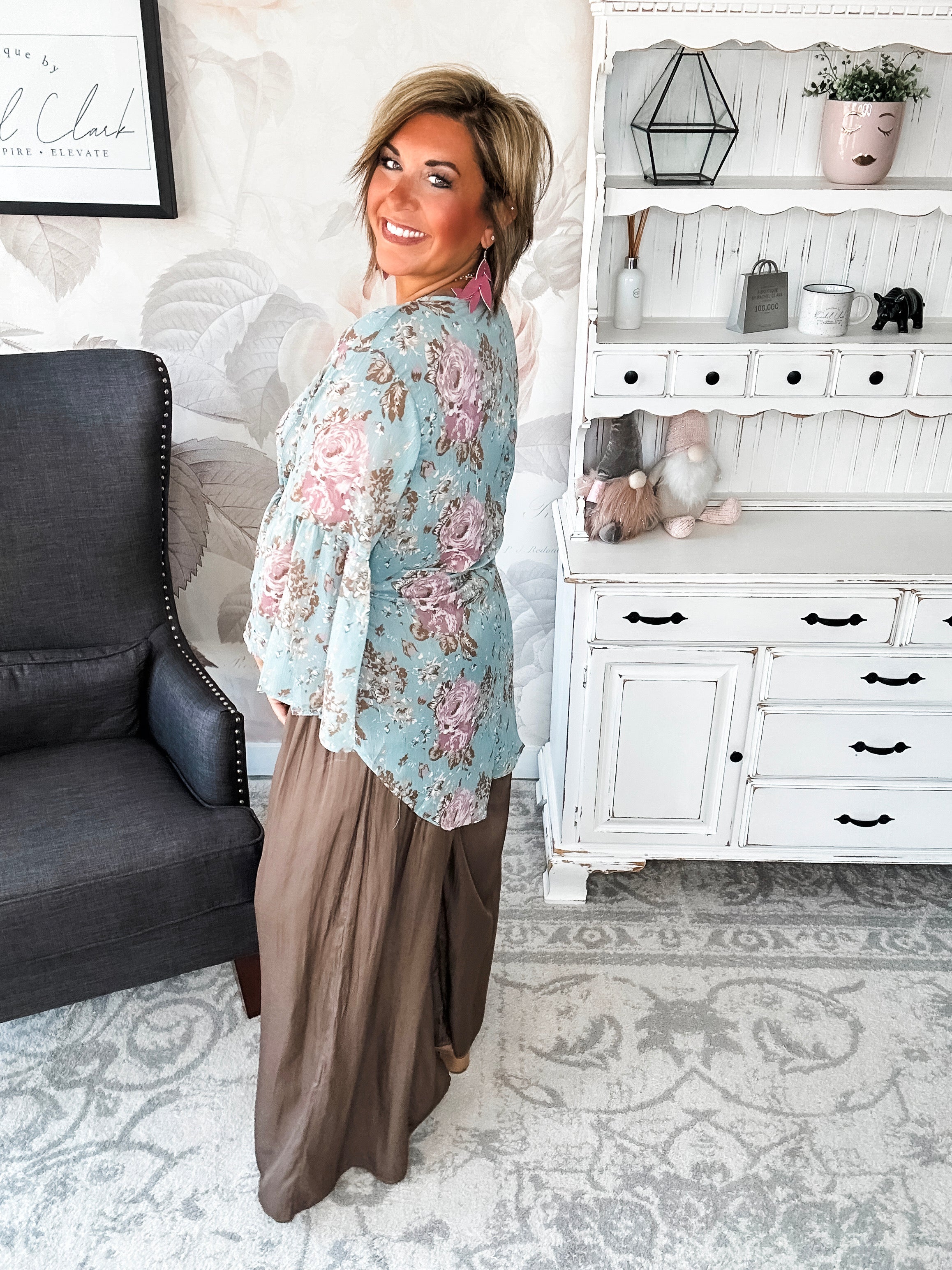 Loving Everyday Floral Kimono