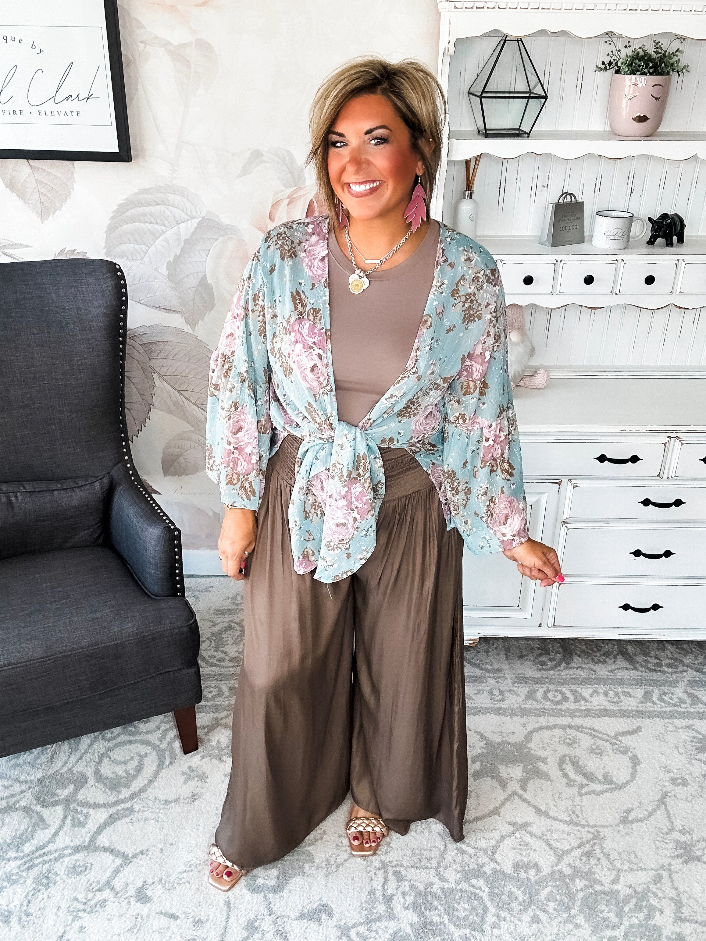 Loving Everyday Floral Kimono