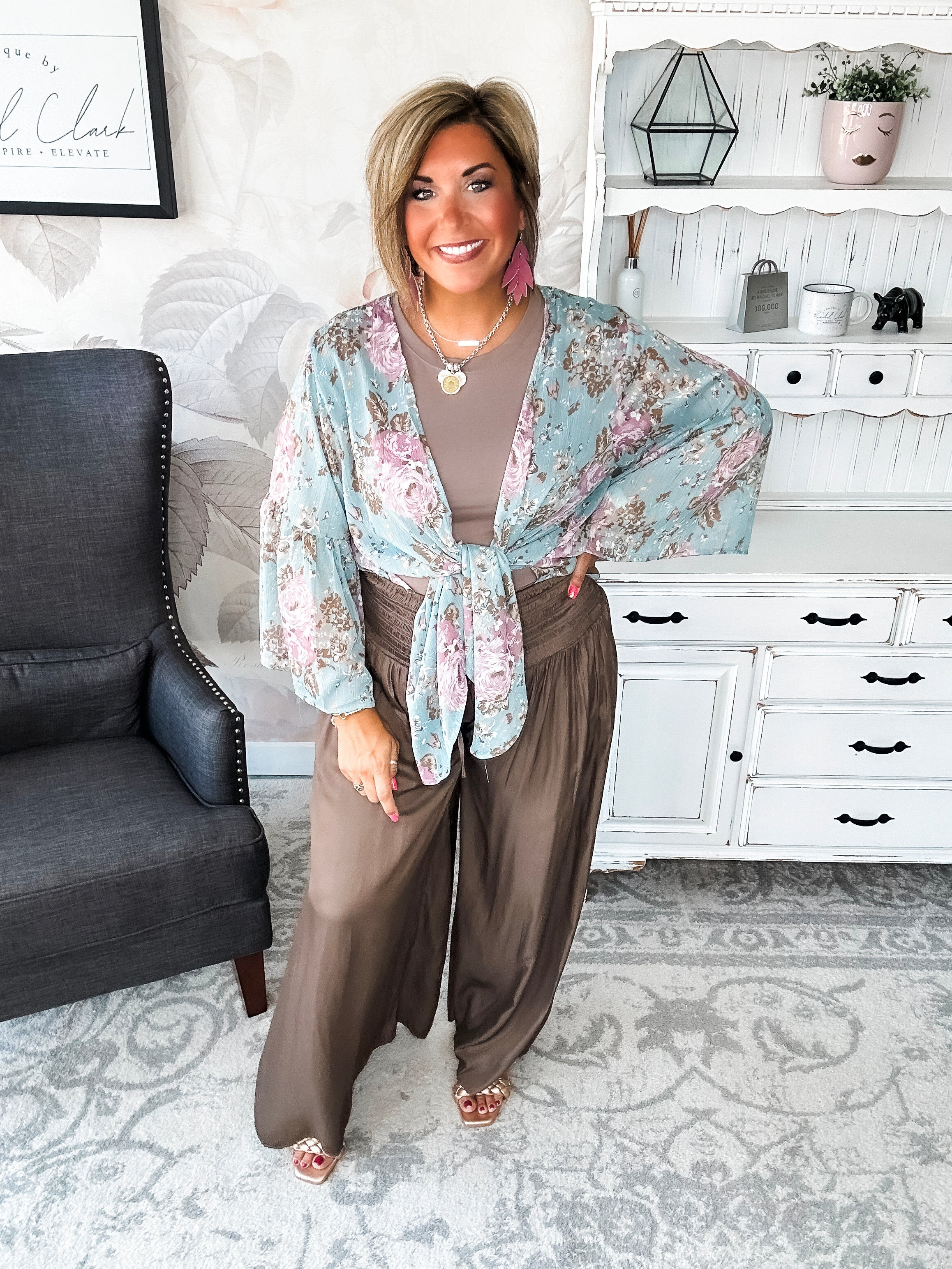 Loving Everyday Floral Kimono